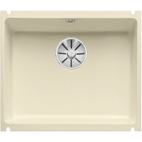 Мойка Blanco SUBLINE 500-U керамика отводная арматура InFino® жасмин