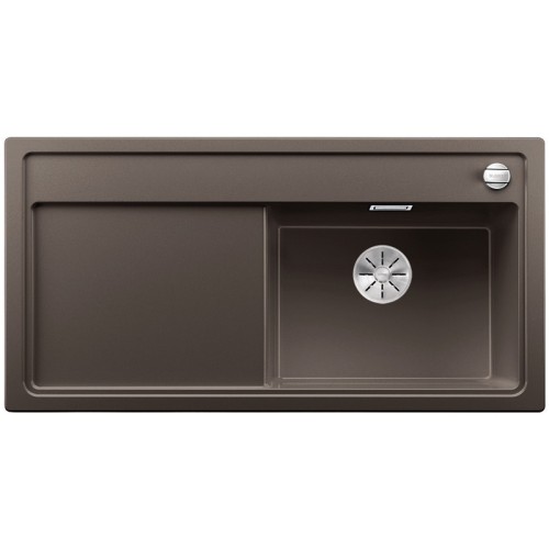 Мойка Blanco ZENAR XL 6 S чаша справа, доска стекло клапан-автомат InFino® кофе
