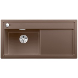 Мойка Blanco ZENAR XL 6 S чаша слева, доска стекло клапан-автомат InFino® мускат