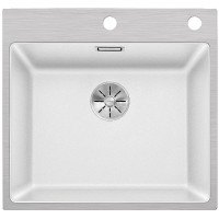 Мойка Blanco SUBLINE 500-IF/A клапан-автомат InFino® белый