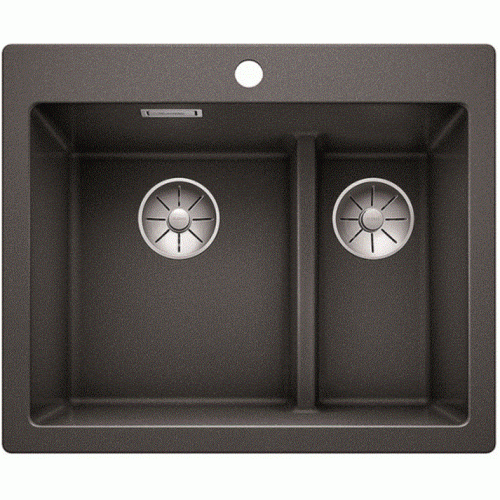 Мойка Blanco PLEON 6 Split SILGRANIT PuraDur антрацит