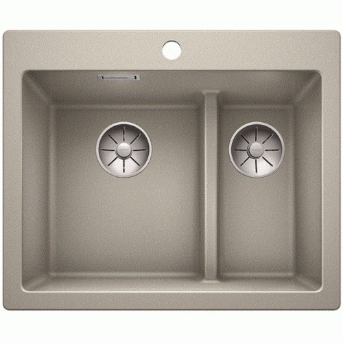 Мойка Blanco PLEON 6 Split SILGRANIT PuraDur жемчужный