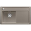 Мойка Blanco ZENAR 45S чаша слева клапан-автомат InFino серый беж
