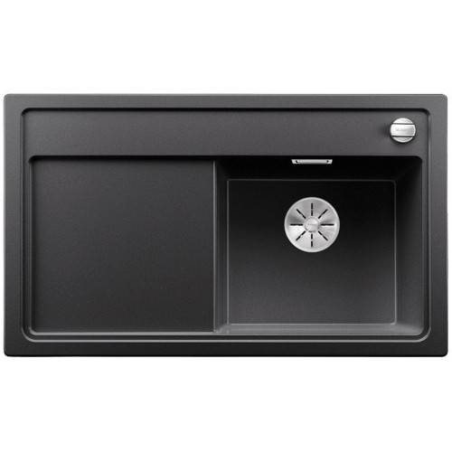 Мойка Blanco ZENAR 45S чаша справа клапан-автомат InFino антрацит