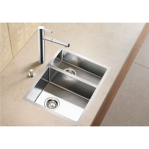 Мойка Blanco Claron 340/180-IF/N чаша слева нержавеющая сталь