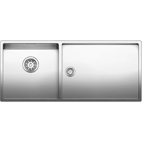 Мойка Blanco Claron 400/550-T-IF/N чаша слева нержавеющая сталь