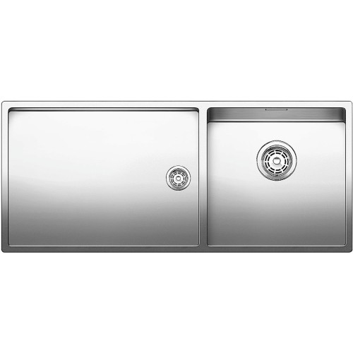 Мойка Blanco Claron 400/550-T-IF/N чаша справа нержавеющая сталь