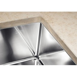 Мойка Blanco Claron 400/550-T-U чаша слева нержавеющая сталь