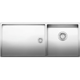 Мойка Blanco Claron 400/550-T-U чаша справа нержавеющая сталь