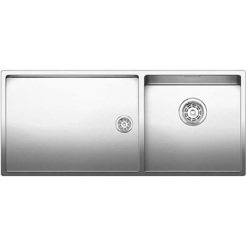 Мойка Blanco Claron 400/550-T-U чаша справа нержавеющая сталь