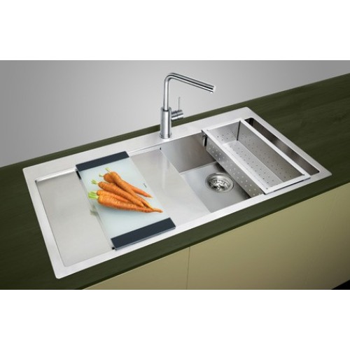 Мойка Blanco Claron 5S-IF/A крыло слева нержавеющая сталь