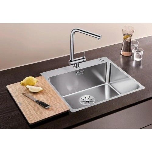 Мойка BLANCO ANDANO 500-IF/A нержавеющая сталь, клапан-автомат