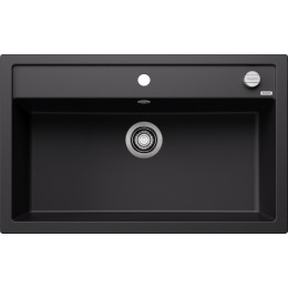 Мойка BLANCO DALAGO 8 Silgranit черный, клапан-автомат