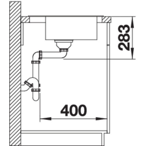 Мойка Blanco DANA 6 нержавеющая сталь