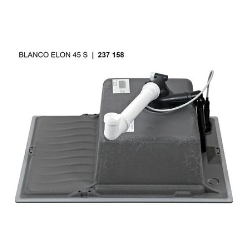 Мойка Blanco Elon 45S антрацит клапан-автомат InFino 524814