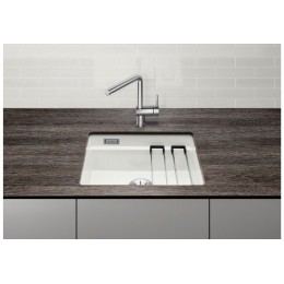 Мойка Blanco ETAGON 500-U PuraPlus глянцевая магнолия клапан-автомат InFino 525150