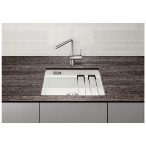 Мойка Blanco ETAGON 500-U PuraPlus глянцевая магнолия клапан-автомат InFino 525150 купить в Москве и Санкт-Петербурге