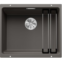Мойка Blanco Etagon 500-U SILGRANIT вулканический серый клапан-автомат InFino 527258