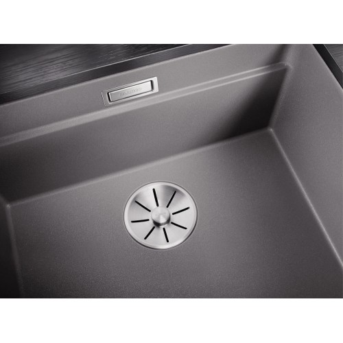 Мойка Blanco Etagon 500-U SILGRANIT вулканический серый клапан-автомат InFino 527258 купить в Москве и Санкт-Петербурге