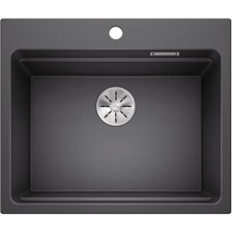 Мойка Blanco Etagon 6 антрацит клапан-автомат InFino 524539