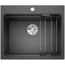 Мойка Blanco Etagon 6 антрацит клапан-автомат InFino 524539