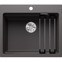 Мойка BLANCO ETAGON 6 Silgranit темная скала