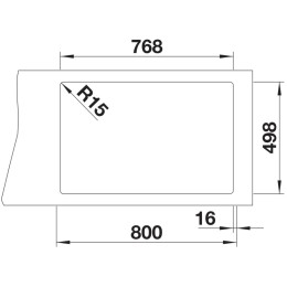 Мойка BLANCO ETAGON 8 Silgranit антрацит