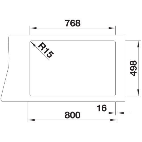 Мойка BLANCO ETAGON 8 Silgranit антрацит