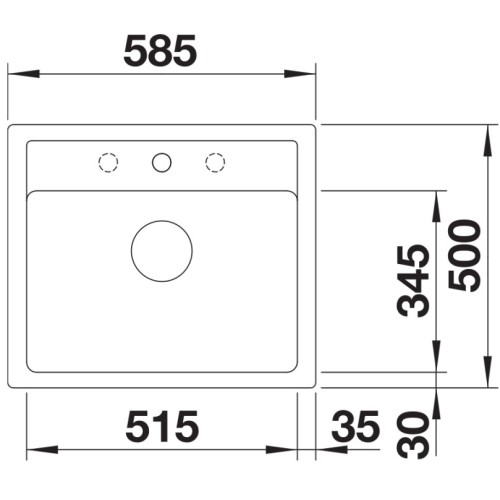 Мойка BLANCO LEGRA 6 Silgranit антрацит