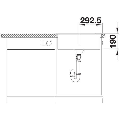 Мойка BLANCO LEGRA 6 Silgranit белый