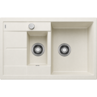 Мойка BLANCO METRA 6 S Compact Silgranit мягкий белый, клапан-автомат