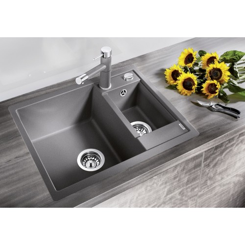 Мойка BLANCO METRA 6 Silgranit черный