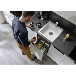 Мойка BLANCO NAYA 45 Silgranit белый