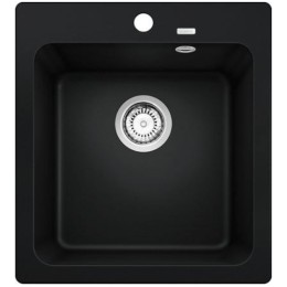 Мойка Blanco NAYA 45 SILGRANIT черный клапан-автомат InFino 526572