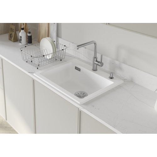 Мойка BLANCO PALONA 6 глянцевая магнолия, клапан-автомат