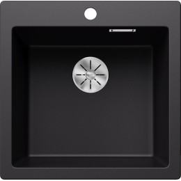 Мойка Blanco PLEON 5 SILGRANIT PuraDur черный клапан-автомат InFino 525951