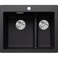 Мойка BLANCO PLEON 6 Split Silgranit черный