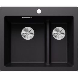 Мойка BLANCO PLEON 6 Split Silgranit черный