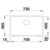Мойка Blanco ROTAN 700-U Silgranit алюметаллик