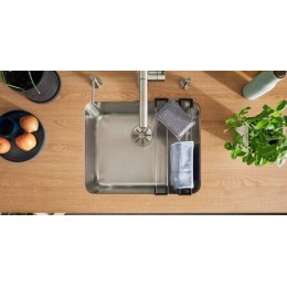 Мойка Blanco Solis 500-U нержавеющая сталь полированная клапан-автомат InFino 526122