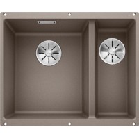 Мойка BLANCO SUBLINE 340/160-U Silgranit кофе, чаша слева