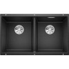 Мойка BLANCO SUBLINE 350/350-U Silgranit антрацит