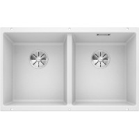 Мойка BLANCO SUBLINE 350/350-U Silgranit белый