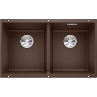 Мойка BLANCO SUBLINE 350/350-U Silgranit кофе
