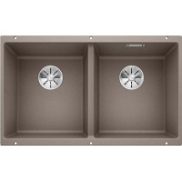 Мойка BLANCO SUBLINE 350/350-U Silgranit серый беж