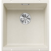 Мойка BLANCO SUBLINE 400-U Silgranit мягкий белый