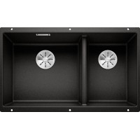Мойка Blanco SUBLINE 430/270-U с отводной арматурой InFino® черный Мойка Blanco SUBLINE 430/270-U с отводной арматурой InFino® черный