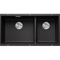 Мойка BLANCO SUBLINE 480/320-U Silgranit антрацит