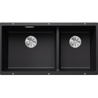 Мойка BLANCO SUBLINE 480/320-U Silgranit черный