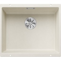 Мойка BLANCO SUBLINE 500-U Silgranit мягкий белый